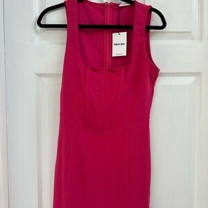 Showpo. Pink Sleeveless Dress NWT